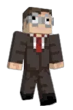 Skittl Minecraft avatar full body