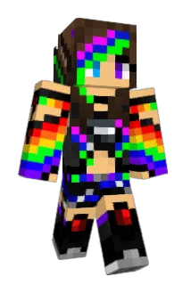 SkittlezdaHusky Minecraft avatar full body