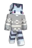 SkittyPaws Minecraft avatar full body