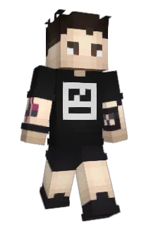 SkrVal Minecraft avatar full body