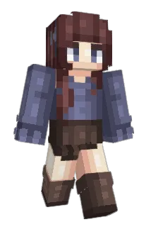 Skrapytina Minecraft avatar full body