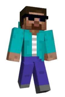 Skruzzzy Minecraft avatar full body