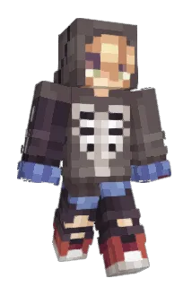 Skulked Minecraft avatar full body