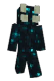 Skulkified Minecraft avatar full body