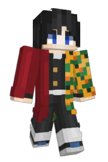Skullbucket Minecraft avatar full body