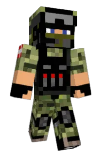 Skullcrackerz Minecraft avatar full body