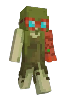 Skullfrazzle Minecraft avatar full body