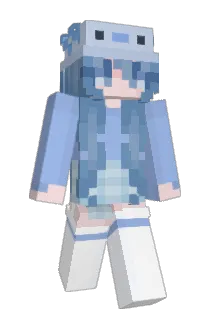Skullired Minecraft avatar full body