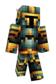 Skullpeach Minecraft avatar full body