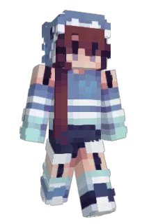 SkyBluLover Minecraft avatar full body