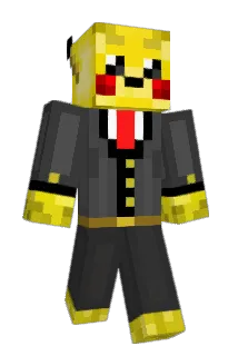 SkyCraftPikachu Minecraft avatar full body