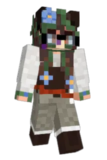 SkyDryad Minecraft avatar full body