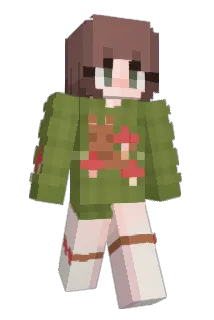 SkyTheAxolotl Minecraft avatar full body