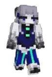 SkyTheeKitsune Minecraft avatar full body