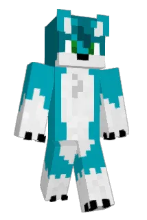 SkyWolfey Minecraft avatar full body