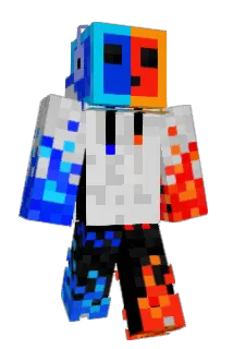 SkyZax Minecraft avatar full body