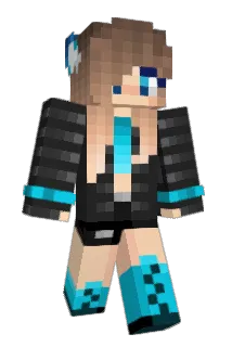 Sky_Blue_Wolf Minecraft avatar full body