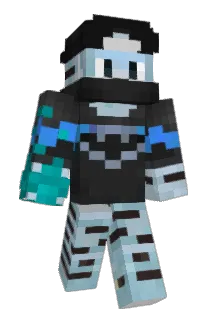 SkyblaZ Minecraft avatar full body