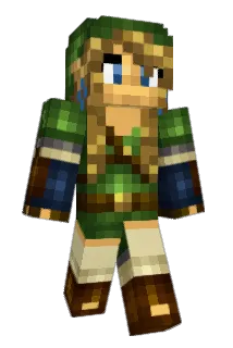 SkyeBluu Minecraft avatar full body