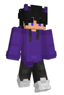 SkyePurps Minecraft avatar full body