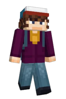SkylarkKK Minecraft avatar full body