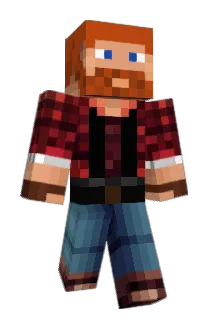 Slaag Minecraft avatar full body