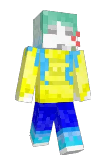 Slackair Minecraft avatar full body
