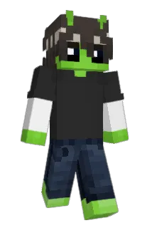 Slajmboll Minecraft avatar full body