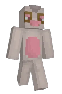 Slakoths Minecraft avatar full body