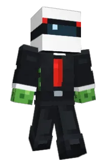 Slalomed Minecraft avatar full body
