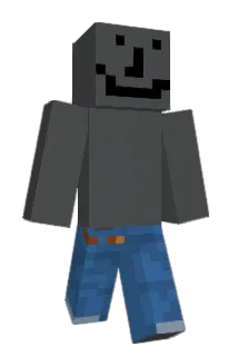 Slamsuget Minecraft avatar full body