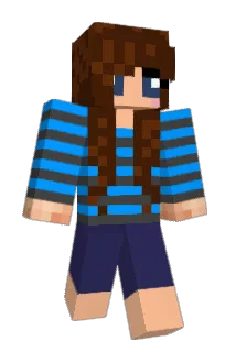 SlapGirl Minecraft avatar full body