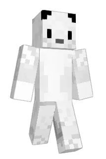 Slapend Minecraft avatar full body