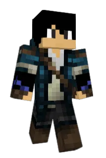 Slaxys Minecraft avatar full body