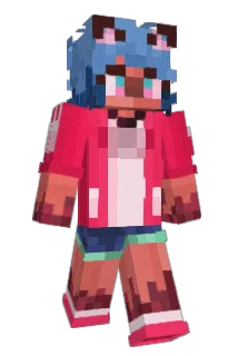 Sleetea Minecraft avatar full body