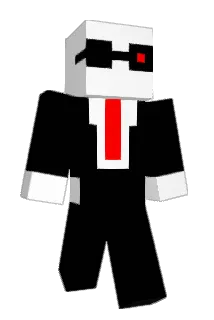 Slendernator Minecraft avatar full body