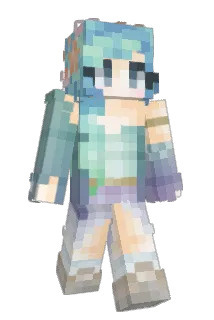 Slendertall Minecraft avatar full body