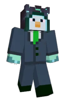Slicedberg Minecraft avatar full body