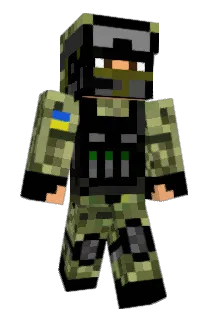 SlickSerbianMan Minecraft avatar full body