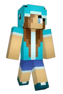SlikGirl Minecraft avatar full body