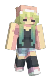 SlimeVrc Minecraft avatar full body
