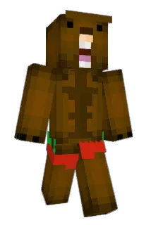 SlimeyBeaver Minecraft avatar full body
