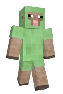 SlimeySheep Minecraft avatar full body