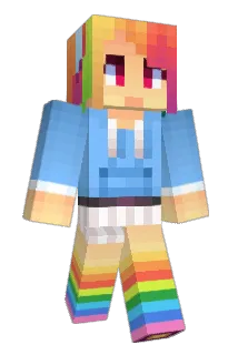 Slothette Minecraft avatar full body
