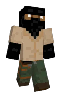 Slykx Minecraft avatar full body