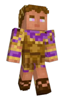 SmallHerobrine Minecraft avatar full body
