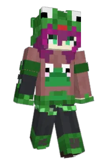 SmaragdFrog Minecraft avatar full body