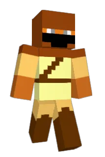 Smeagolian Minecraft avatar full body