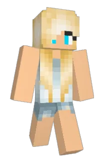 Smearly Minecraft avatar full body