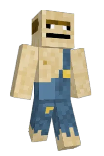 SmokeyTheBare Minecraft avatar full body